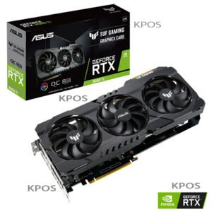 Asus TUF Gaming GeForce RTX3060Ti V2 OC Edition 8GB LHR, VGA Graphic Card