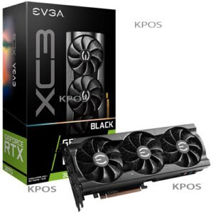 EVGA 8GB GeForce RTX3070 XC3 BLACK GAMING VGA Graphic Card, LHR