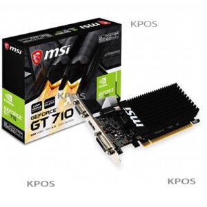 MSI GT710 2GB DDR3 VGA Graphic Card, Low Profile