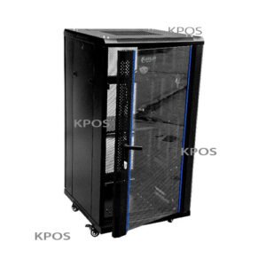 18U x 600W x 800D – Rack with Perforated Back Door_k65