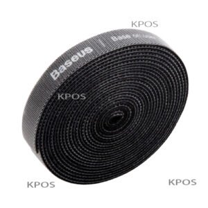 BASEUS RAINBOW CIRCLE VELCRO STRAPS 3M BLACK