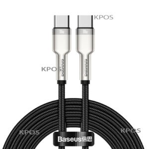 BASEUS DATA CABLE TYPE C TO C 1M BLK