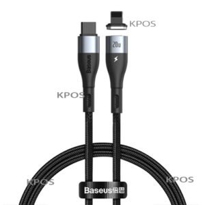 BASEUS ZINC MAGNETIC SAFE FAST CHARGING DATA CABLE TYPE-C TO TYPE-C