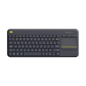MEDIA K400 PLUS logitech KEYBOARD WITH BUILT IN MOUSE PAD