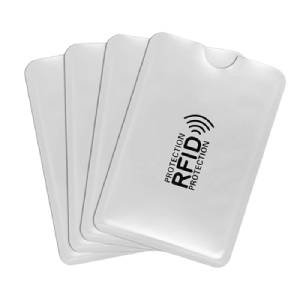 New Anti Theft Credit Card Protector RFID Blocking Aluminum Safety Sleeve