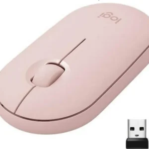 Logitech Pebble M350 Wireless/Bluetooth Mouse – ROSE