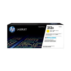 HP 212X High Yield Yellow Toner Cartridge – Original LaserJet Toner for Professional Prints