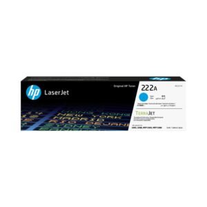 HP 222A Cyan Original LaserJet Toner Cartridge W2221A – Vibrant Cyan Prints