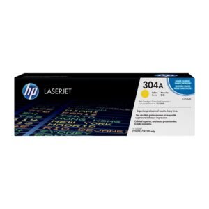 HP 304A Yellow CC532A Toner – Original LaserJet Yellow Toner for Vibrant Prints