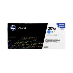 HP 309A Cyan Q2671A Toner – Original LaserJet Cyan Toner for Brilliant Color Prints