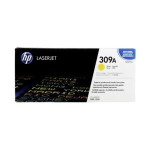 HP 309A Yellow Q2672A Toner – Original LaserJet Yellow Toner for Bright Prints