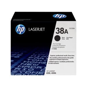 HP 38A Black Q1338A Toner – Original LaserJet Toner Cartridge