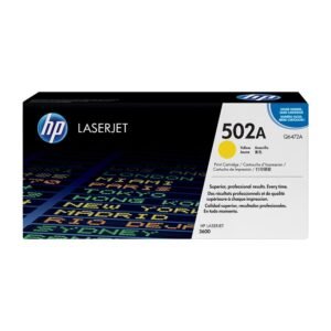 HP 502A Yellow Q6472A Toner – Original LaserJet Toner Cartridge