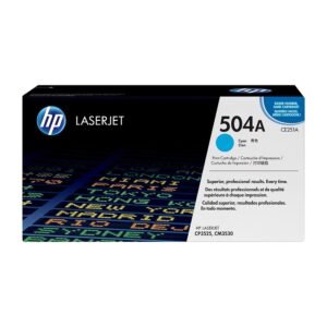 HP 504A Cyan CE251A Toner – Original LaserJet Toner Cartridge