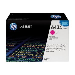 HP 643A Magenta Q5953A Toner – Original LaserJet Cartridge for Vibrant Color Prints