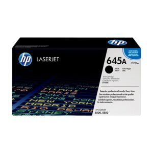 HP 645A Black C9730A Toner – Original LaserJet Cartridge for Crisp Black Prints