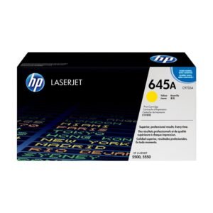 HP 645A Yellow C9732A Toner – Original LaserJet Cartridge for Vibrant Yellow Prints