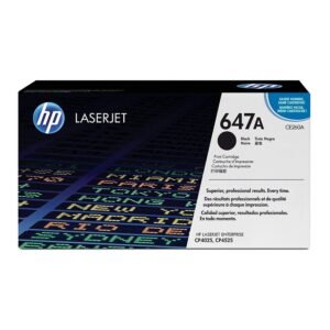 HP 647A Black CE260A Toner – Original LaserJet Cartridge for Crisp Black Prints