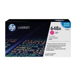 HP 648A Magenta CE263A Toner – Original LaserJet Cartridge for High-Quality Magenta Prints