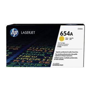 HP 654A Yellow CF332A Toner – Brilliant Yellow Printing