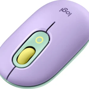 Logitech POP with Emoji Wireless/Bluetooth Mouse-Purple