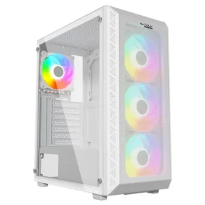 Twisted Minds 03 Apex Mid Tower Gaming Case – White