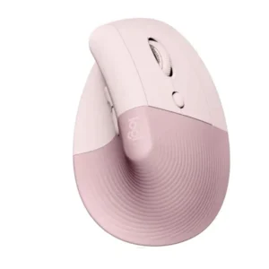 Logitech Lift Bluetooth Vertical Ergonomic Mouse -Dark Rose