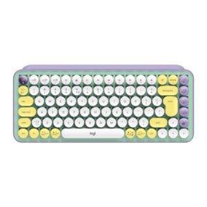 Logitech POP Keys Wireless Mechanical Emoji Keyboard, ENG – Day Dream Mint