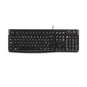 Logitech K120 USB Wired Keyboard, English/Arabic