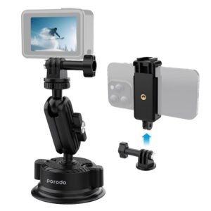 Porodo Phone & amp; Camera Mount Indoor & Outdoor USE