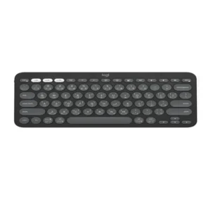 Logitech Keyboard Pebble Keys 2 K380s Bluetooth Keyboard – Tonal Graphite (English/Arabic)