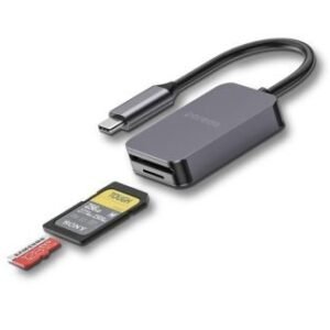 Porodo 2in1 USB-C Card Reader