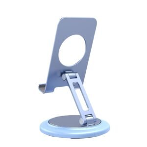 Porodo 360° Rotating Mobile & Tablet Stand (Blue)