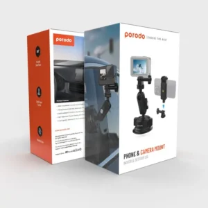 Porodo Phone & amp; Camera Mount Indoor & Outdoor USE