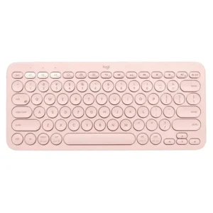 Logitech K380 Multi-Device Bluetooth Keyboard – Rose – Arb/Eng