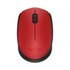 Logitech Mouse M171 Wireless Nano – Red