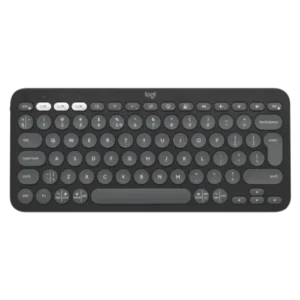 Logitech Keyboard Pebble Keys 2 K380s Bluetooth Keyboard – Tonal Graphite (English/Arabic)